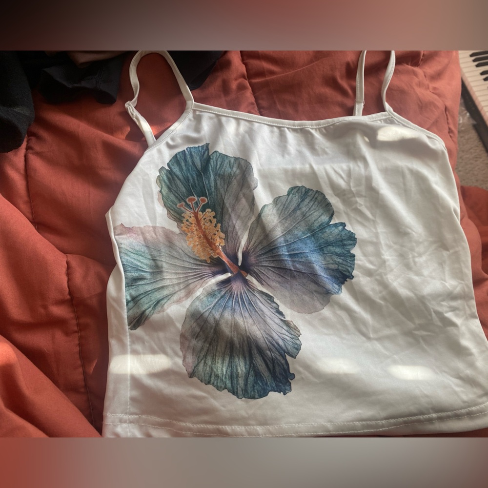 Floral Print Women's Camisole Top